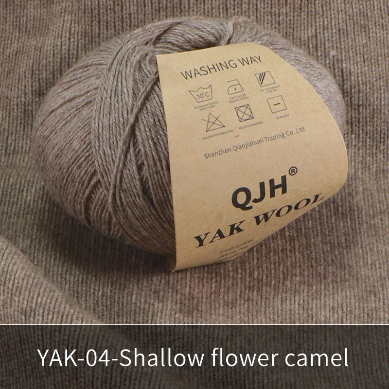 Výhodné balení 10 ks / 500 g příze Natural Organic Mongolian Yak Wool SLEVA 15%