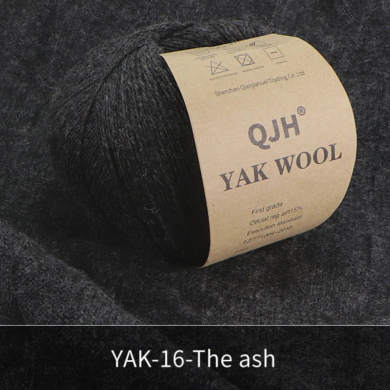 Výhodné balení 10 ks / 500 g příze Natural Organic Mongolian Yak Wool SLEVA 15%