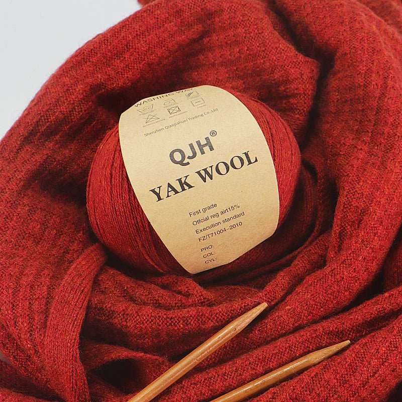 Příze Natural Organic Mongolian Yak Wool, 50 g cena za jedno klubko
