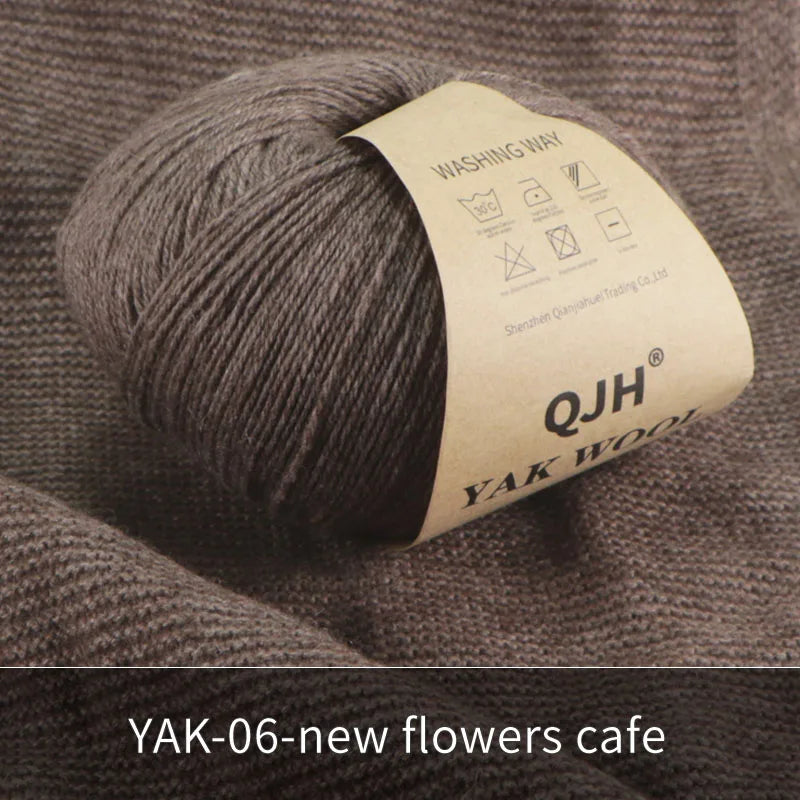 Výhodné balení 10 ks / 500 g příze Natural Organic Mongolian Yak Wool SLEVA 15%