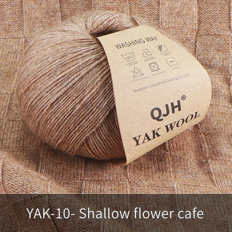 Výhodné balení 6 ks / 300 g příze Natural Organic Mongolian Yak Wool SLEVA 10%