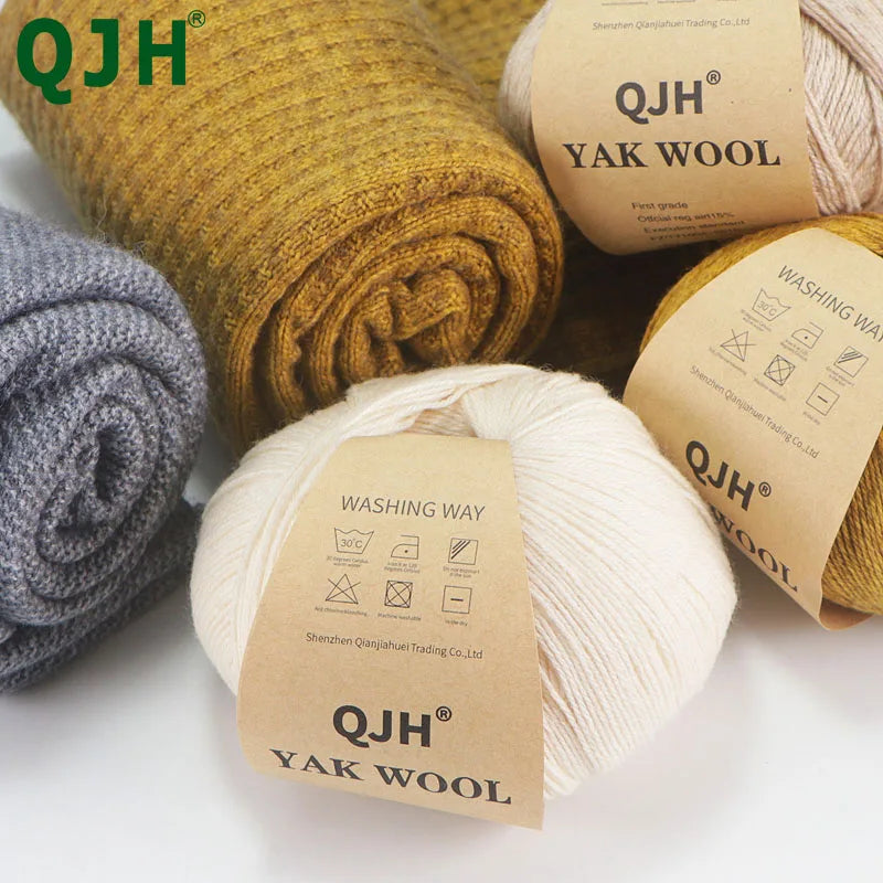 Příze Natural Organic Mongolian Yak Wool, 50 g cena za jedno klubko