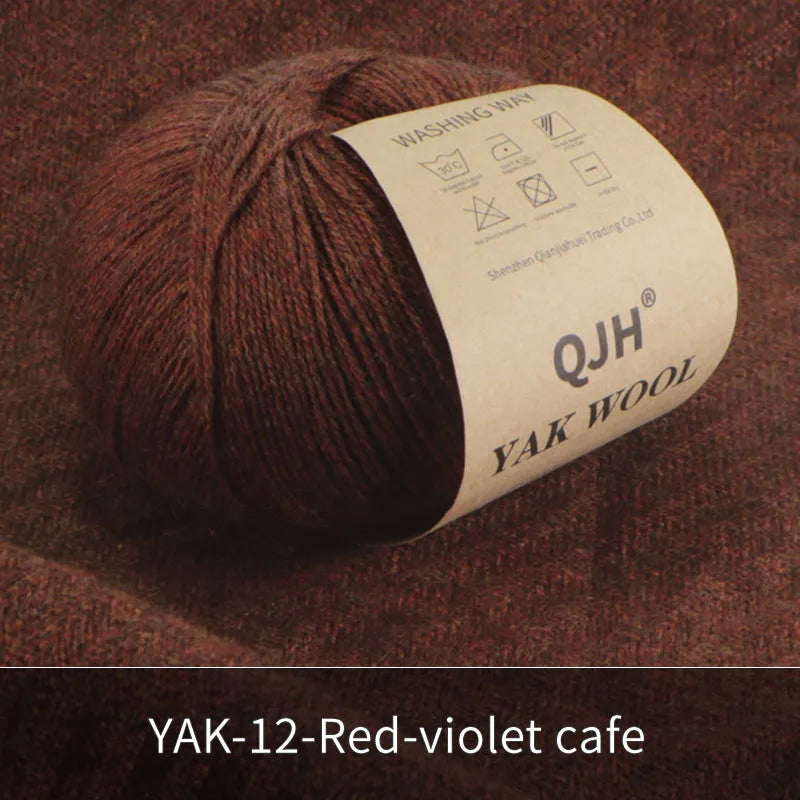 Výhodné balení 10 ks / 500 g příze Natural Organic Mongolian Yak Wool SLEVA 15%