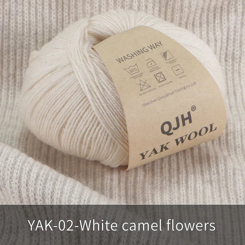 Výhodné balení 10 ks / 500 g příze Natural Organic Mongolian Yak Wool SLEVA 15%