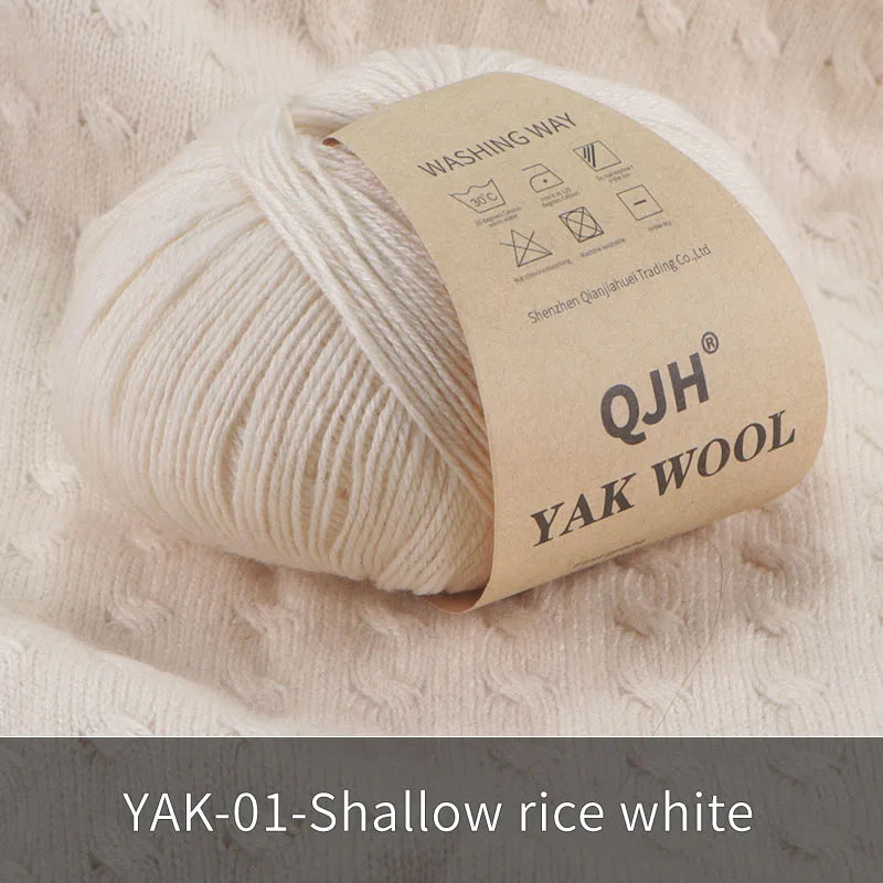 Výhodné balení 10 ks / 500 g příze Natural Organic Mongolian Yak Wool SLEVA 15%
