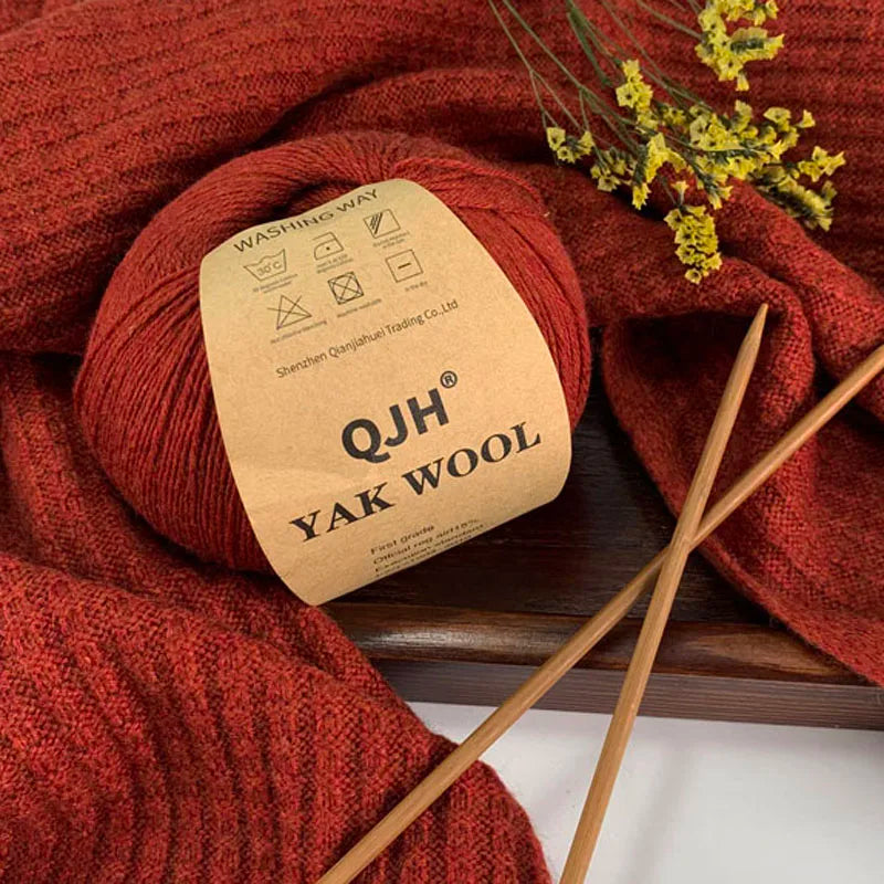 Výhodné balení 10 ks / 500 g příze Natural Organic Mongolian Yak Wool SLEVA 15%