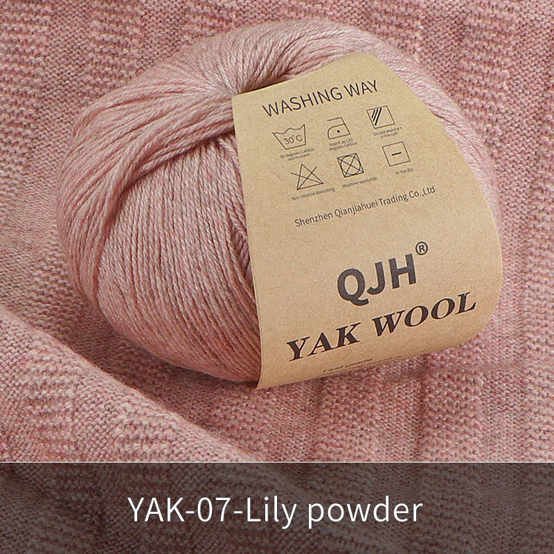 Výhodné balení 10 ks / 500 g příze Natural Organic Mongolian Yak Wool SLEVA 15%