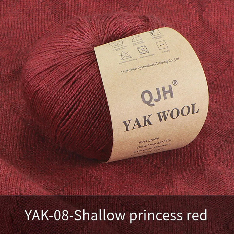 Výhodné balení 10 ks / 500 g příze Natural Organic Mongolian Yak Wool SLEVA 15%