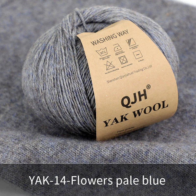 Příze Natural Organic Mongolian Yak Wool, 50 g cena za jedno klubko