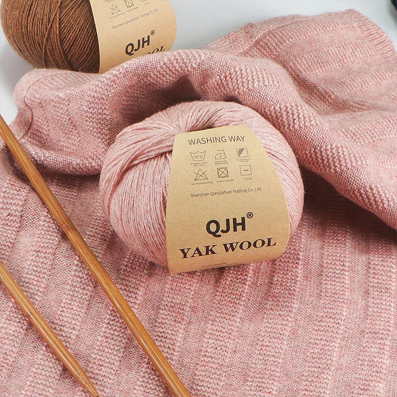 Výhodné balení 10 ks / 500 g příze Natural Organic Mongolian Yak Wool SLEVA 15%