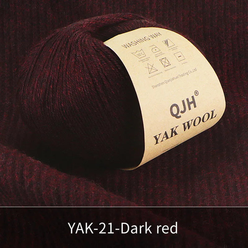 Příze Natural Organic Mongolian Yak Wool, 50 g cena za jedno klubko