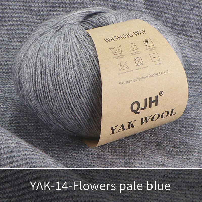 Výhodné balení 10 ks / 500 g příze Natural Organic Mongolian Yak Wool SLEVA 15%