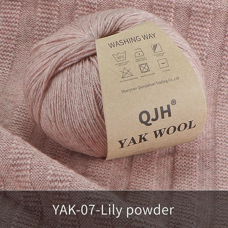 Příze Natural Organic Mongolian Yak Wool, 50 g cena za jedno klubko